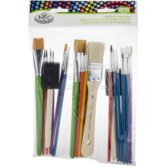 Royal &#x26; Langnickel&#xAE; Craft Brush Value Pack